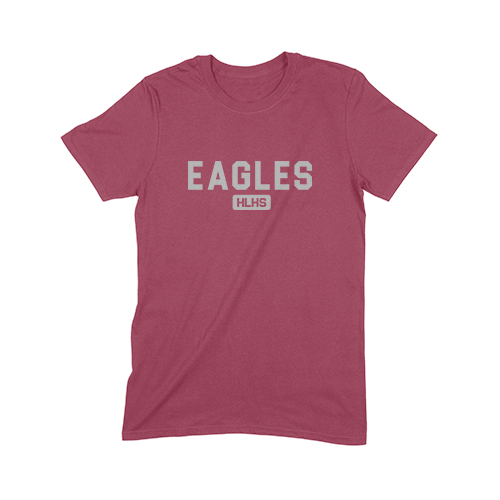 HLHS Unisex Football T-Shirt - Front