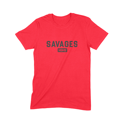 HSHS Unisex Football T-Shirt - Front
