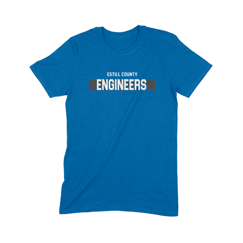 ECHS Unisex Football T-Shirt - Front