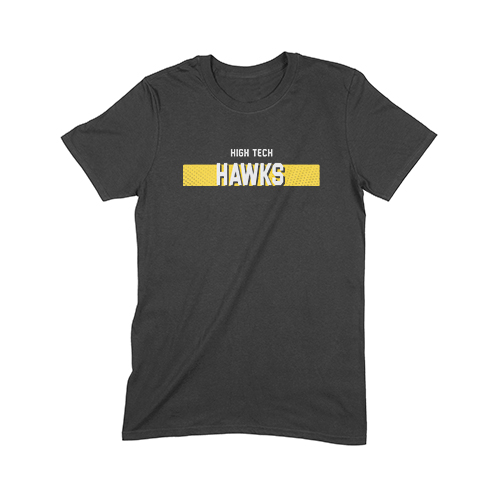 HTHS Unisex Football T-Shirt - Front